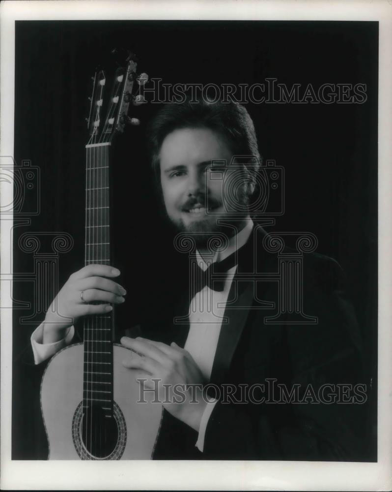 1987 Press Photo Guitarist John Holmquist - cvp24008 - Historic Images
