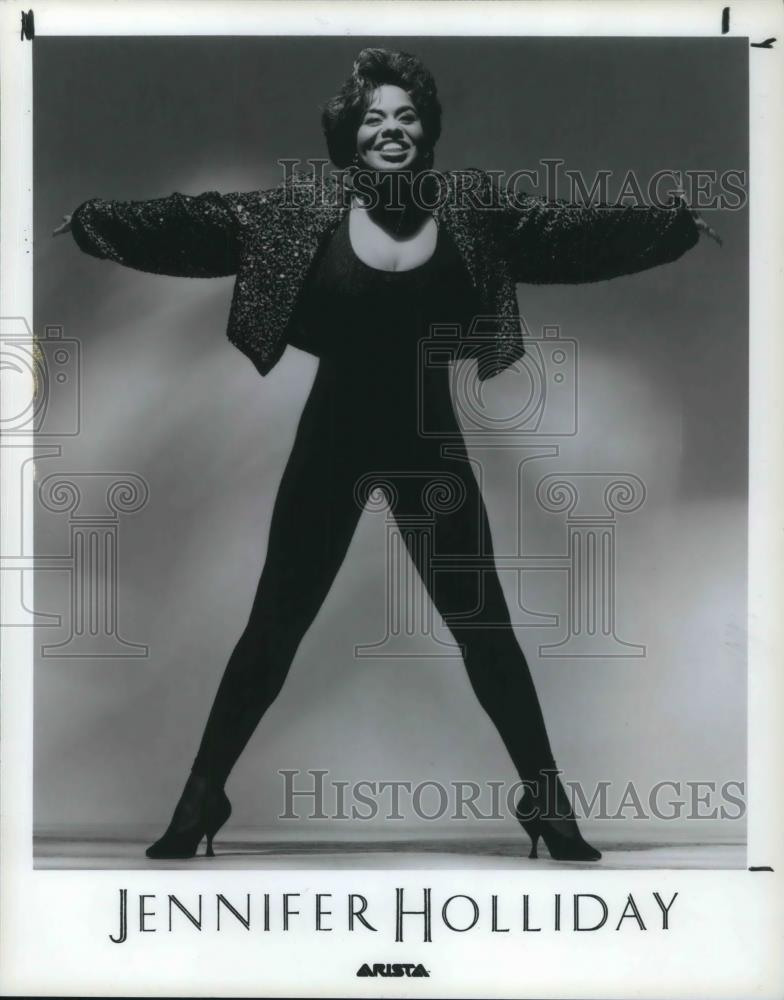 1991 Press Photo Jennifer Holiday in the picture - cvp24193 - Historic Images