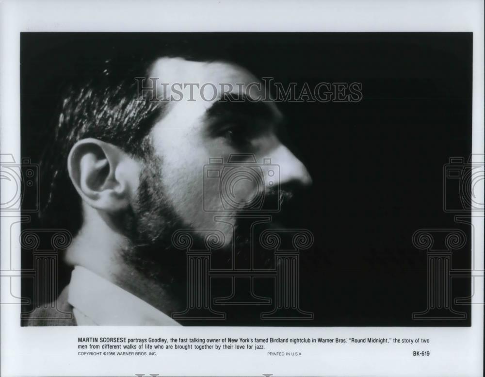 1987 Press Photo Martin Scorsese in "Round Midnight" - cvp22317 - Historic Images