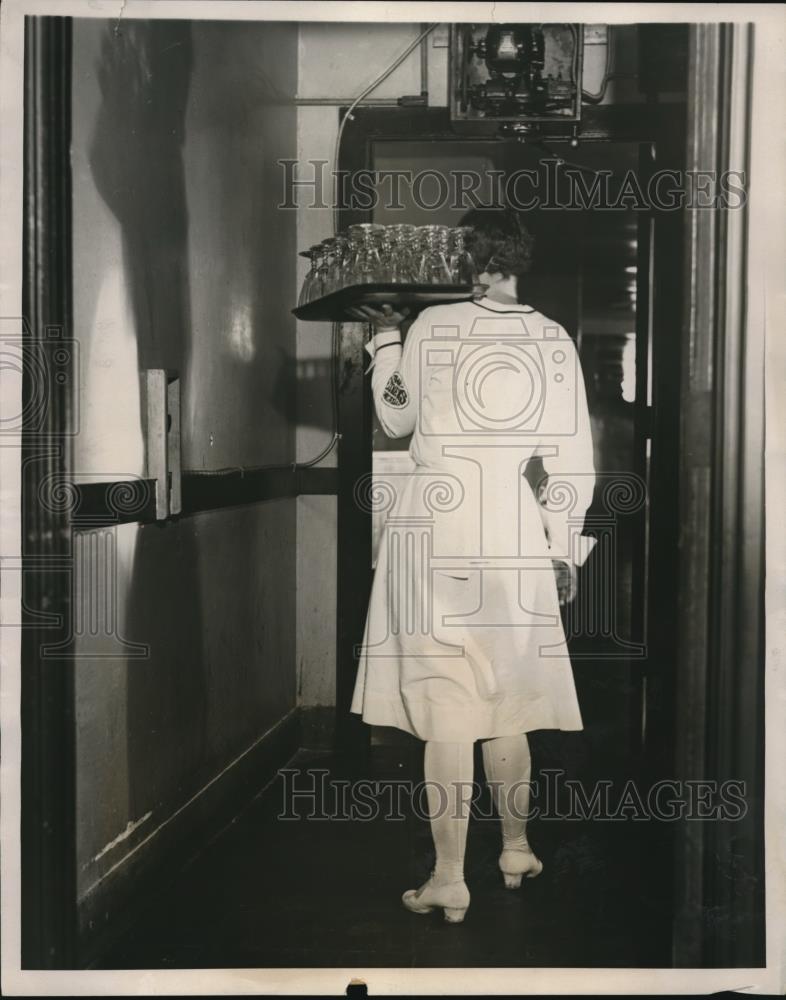 1931 Press Photo Stevens Hotel in Chicago using photo electric cells for lights - Historic Images