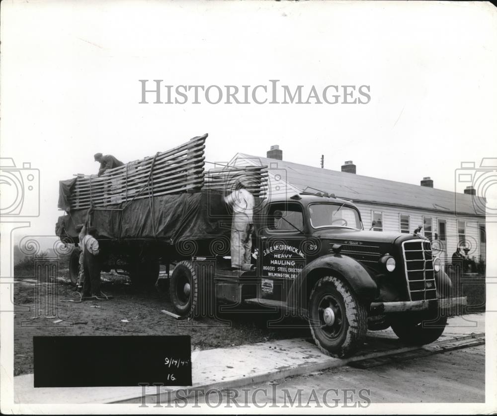 1945 Press Photo US Housing - Historic Images