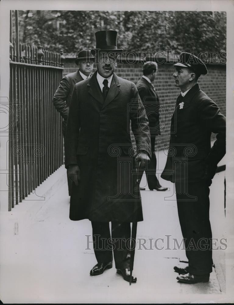 1937 Press Photo Sir Herbert Samuel - Historic Images