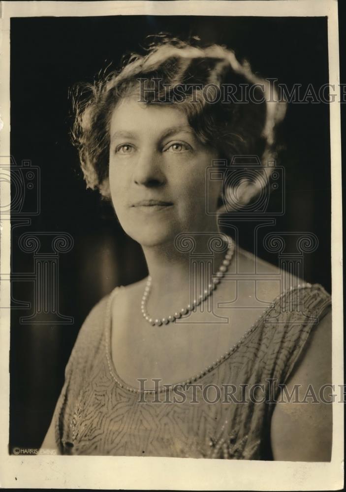 1922 Press Photo Mrs Henry P Fletcher wife of under sec of State - Historic Images