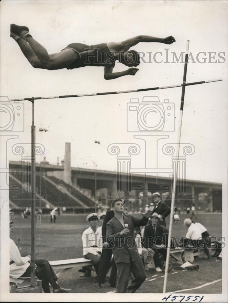 1938 Press Photo NYC Joseph Scott of Western Reserve decathalon champ - Historic Images