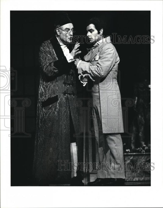 1990 Press Photo Dress rehearsal of Don Pasqual - Historic Images