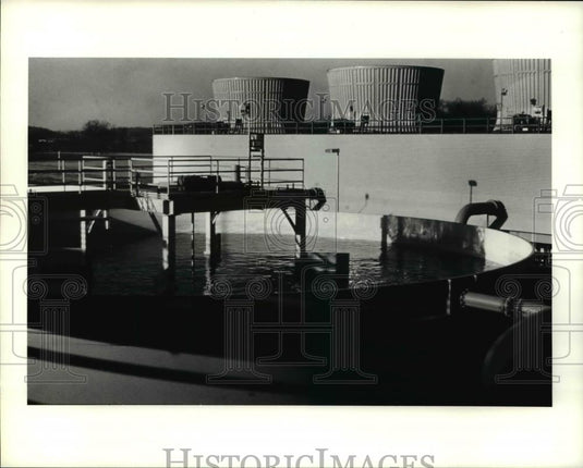 1990 Press Photo General Motors Saturn Seadage Treatment Plant - Historic Images
