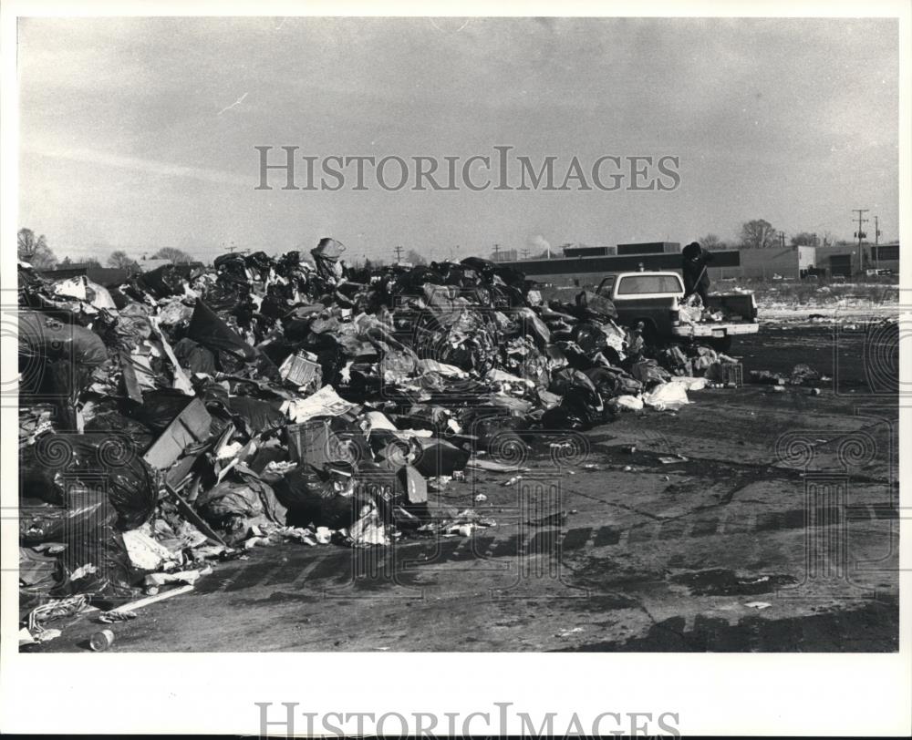 1981 Press Photo Ridge Road Transfer Station - Historic Images