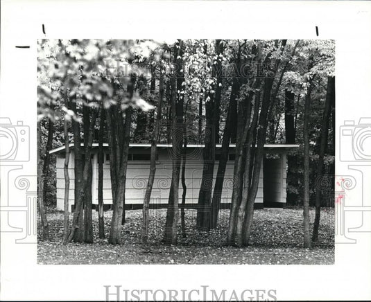 1983 Press Photo The Metropark's restrooms - Historic Images