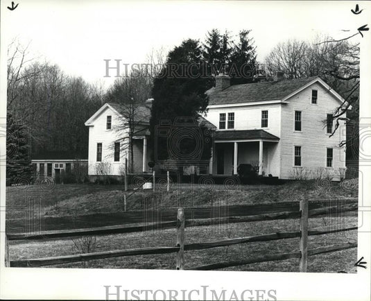 1985 Press Photo The historic structure at the Cuyahoga Valley National park - Historic Images