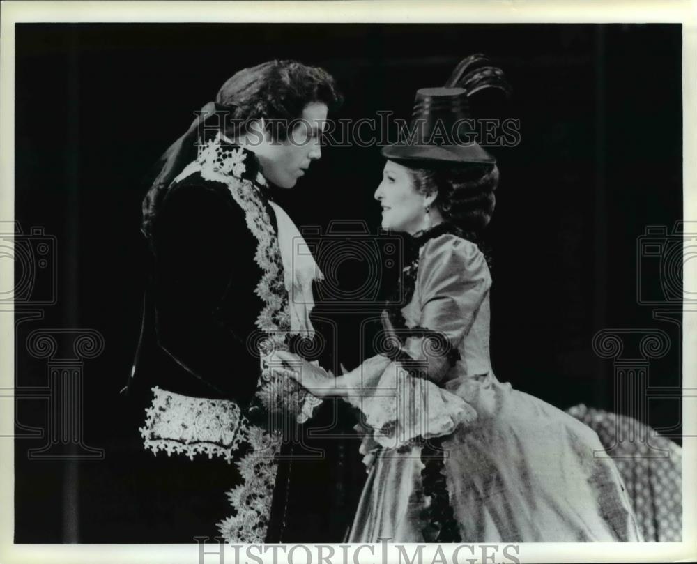 1994 Press Photo Thomas Hampson &amp; Frederica Von Stade in Dangerous Liaisons - Historic Images