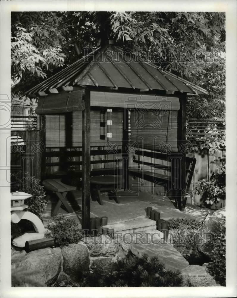 1980 Press Photo The patio - Historic Images