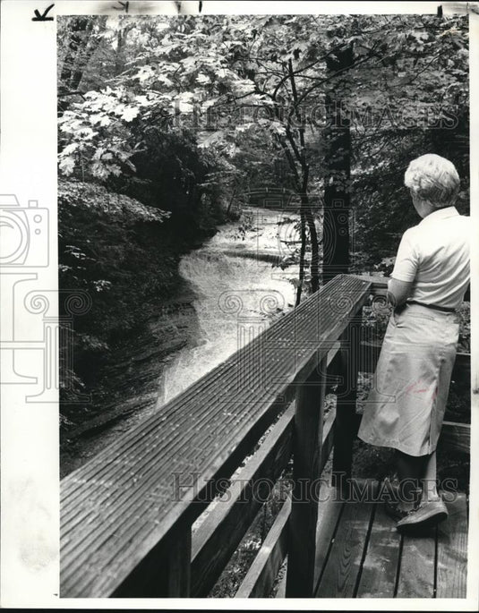 1983 Press Photo The Capital improvement's Metro Parks - Historic Images