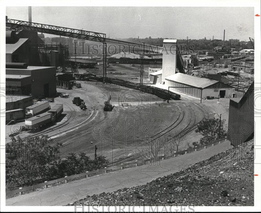 1981 Press Photo The Republic Steel's new casting plant site - Historic Images