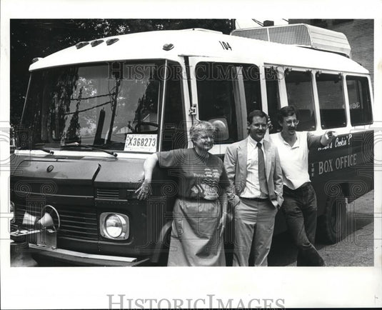 1989 Press Photo Betty Leo, Rev Kent Harrop & Thomas Hanson to Nicaraqua - Historic Images