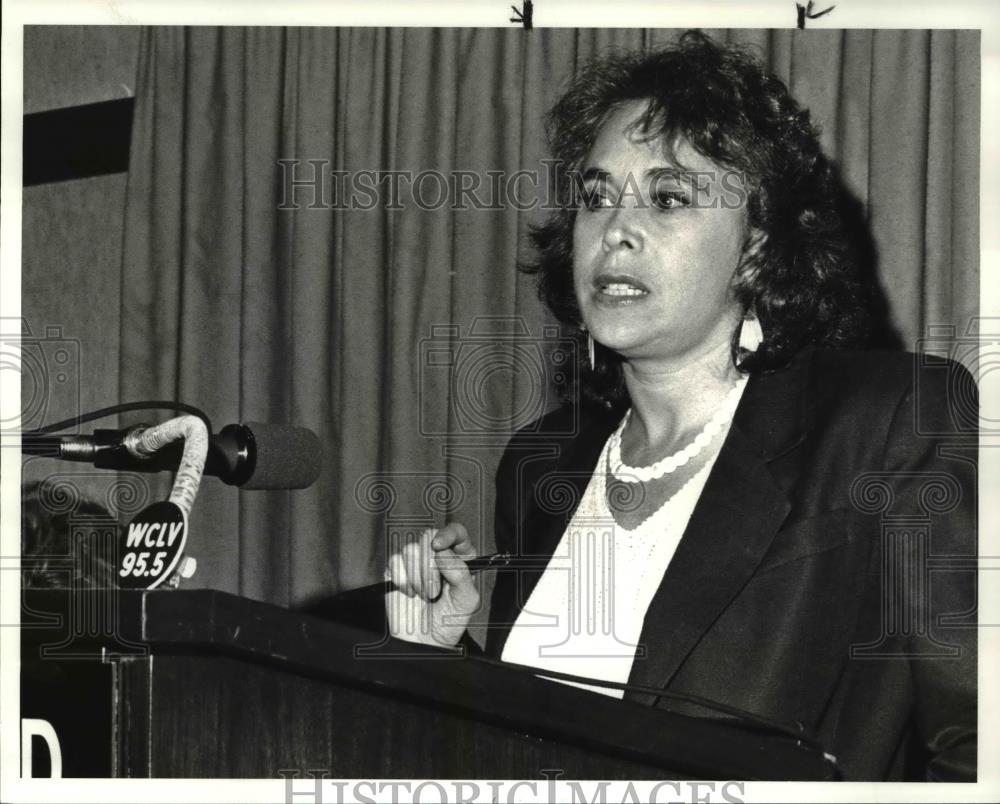 1986 Press Photo Nancy Ross from the Rainbow Alliance - cva39662 - Historic Images