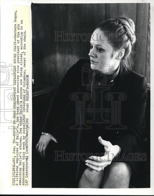 1982 Press Photo Barbara Ragon - Historic Images
