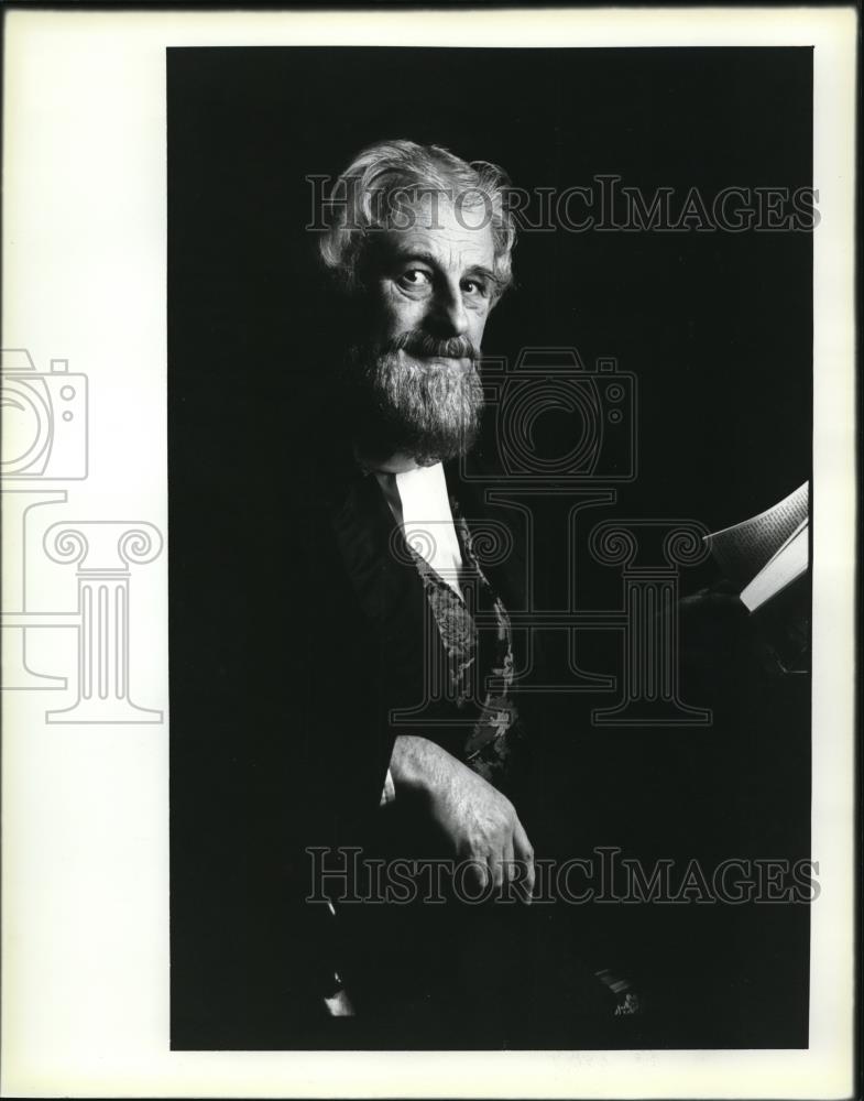 Nicholas Ranson Poet 1985 Press Photo Professor Nicholas Ranson - Historic Images