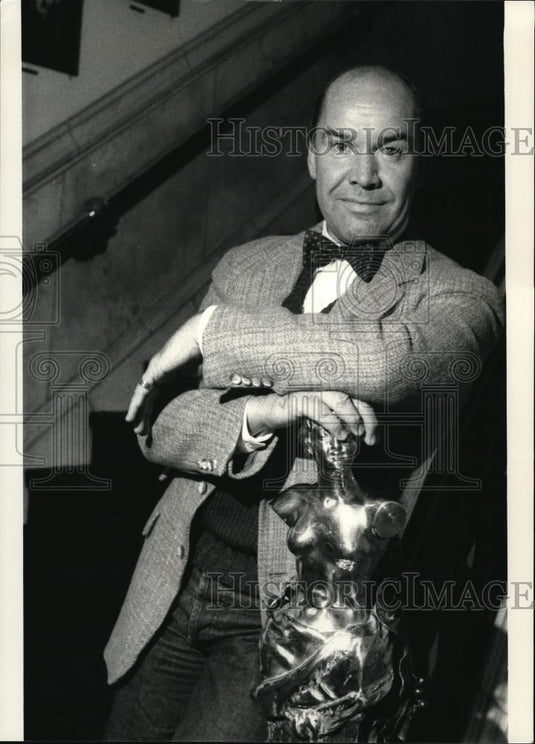 1985 Press Photo Jack O'Brien, Old Globe theater company head - Historic Images