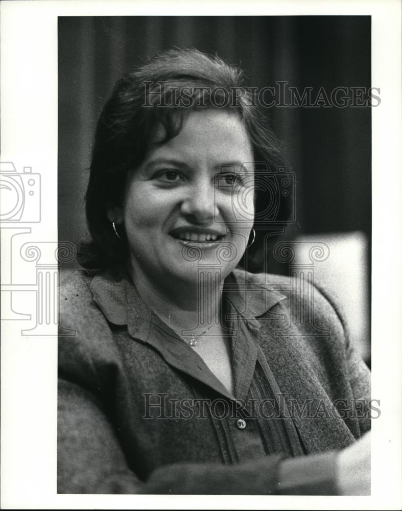 1984 Press Photo Mary Rose Oakar - Historic Images