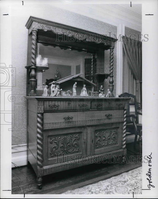 1979 Press Photo Mitch Bienia Residence's home furnishing - Historic Images