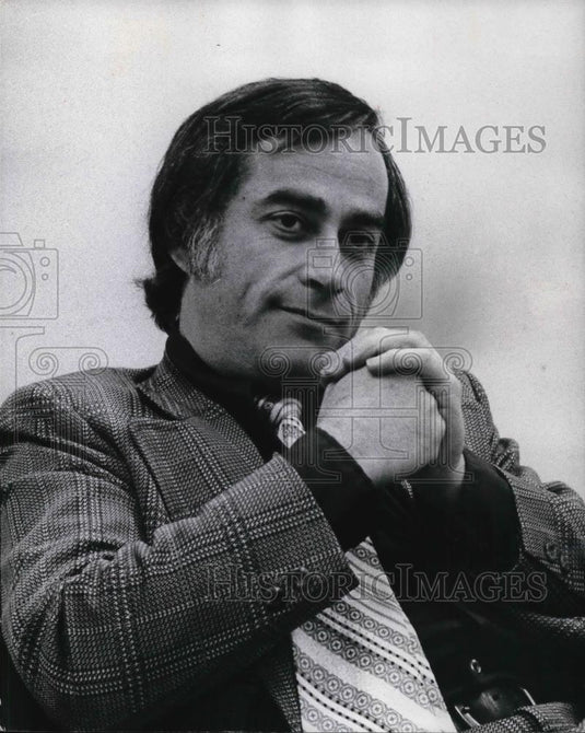 1976 Press Photo Professor Sydney Kraus of CSU - Historic Images