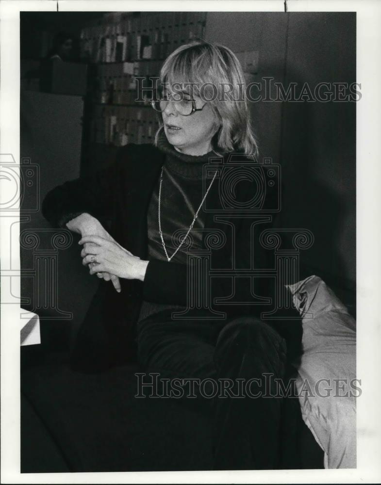 1983 Press Photo Feminist, Barbara Ehrenreich - Historic Images