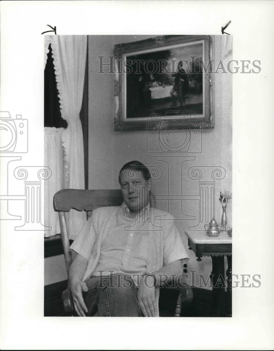 1985 Press Photo David Lucier - Historic Images