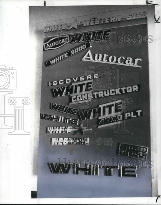 1983 Press Photo White Motor Corporation - Historic Images