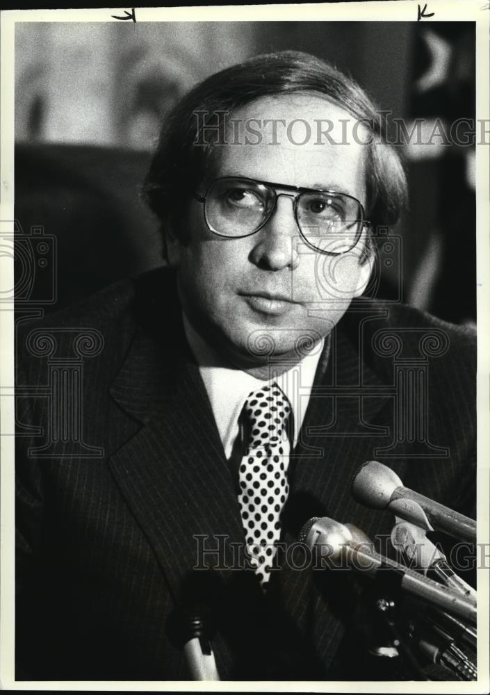 1979 Press Photo Sen San Augustus Nunn calls for defense commitment from Carter - Historic Images