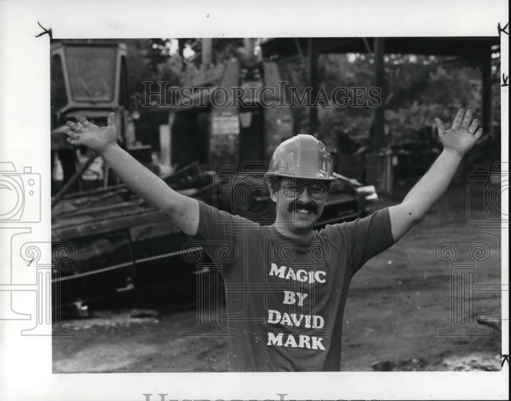1985 Press Photo David Mark - Historic Images
