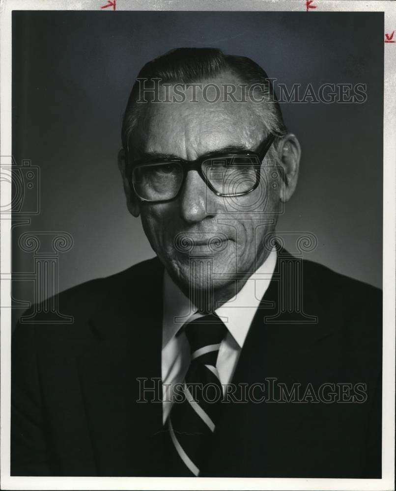 1979 Press Photo Herbert E. Markley, chairman of Directors Executive Committee - Historic Images