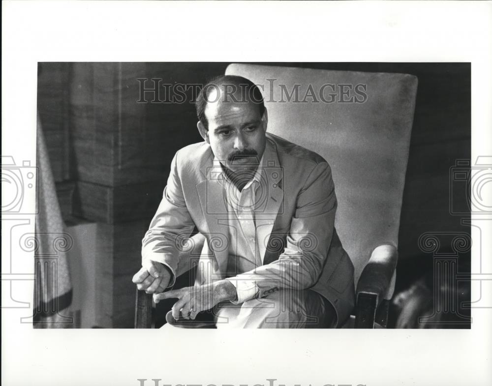1983 Press Photo Jeremy Rifkin Author - Historic Images