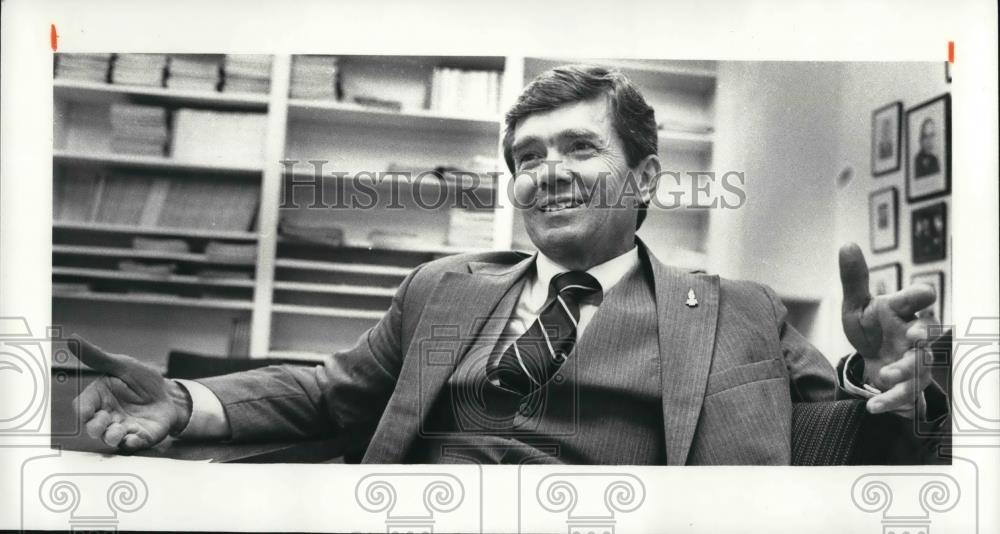 1981 Press Photo Bruce Laigen former hostage victim - Historic Images