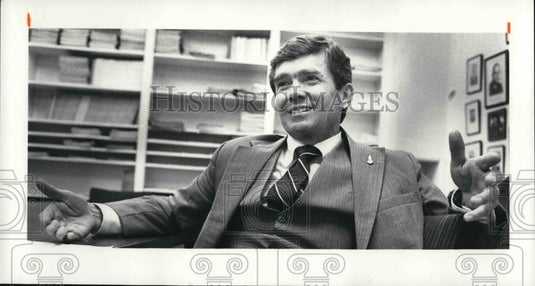 1981 Press Photo Bruce Laigen former hostage victim - Historic Images