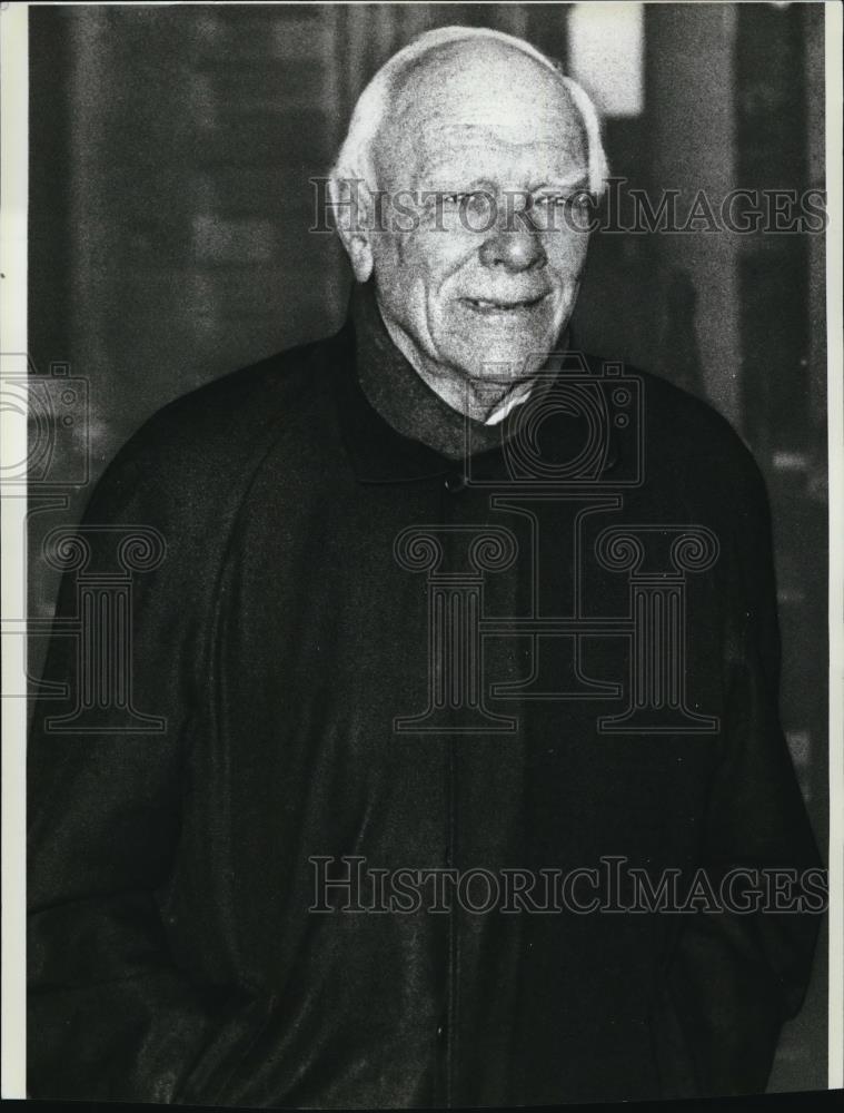 1983 Press Photo Malcolm Muggeridge, once most celebrated journalist in Britain - Historic Images