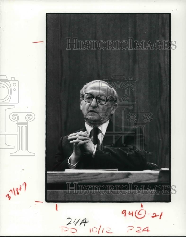 1980 Press Photo Psychiatrist Dr Dezso Levendula - Historic Images