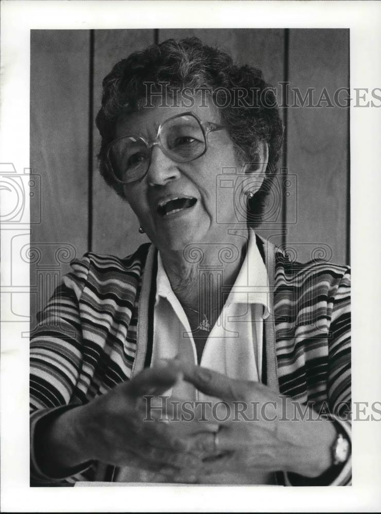 1982 Press Photo Ann L. Kozusko, Parma Court bailiff - Historic Images