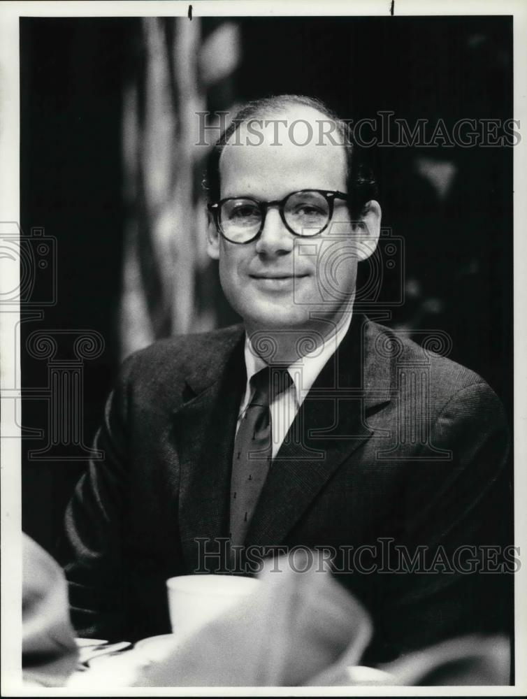 1984 Press Photo Thomas J.Little Pres. of Direct Markating Guaranty Trust - Historic Images