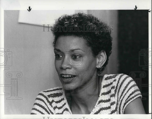 1985 Press Photo Maquita Moody, Nairobi Woman's Conference Attendee - Historic Images