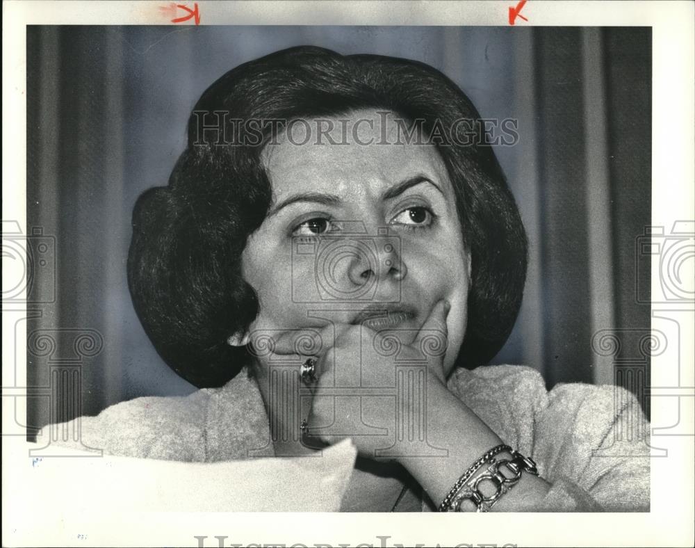 1980 Press Photo Congresswoman Mary Rose Oakar - Historic Images