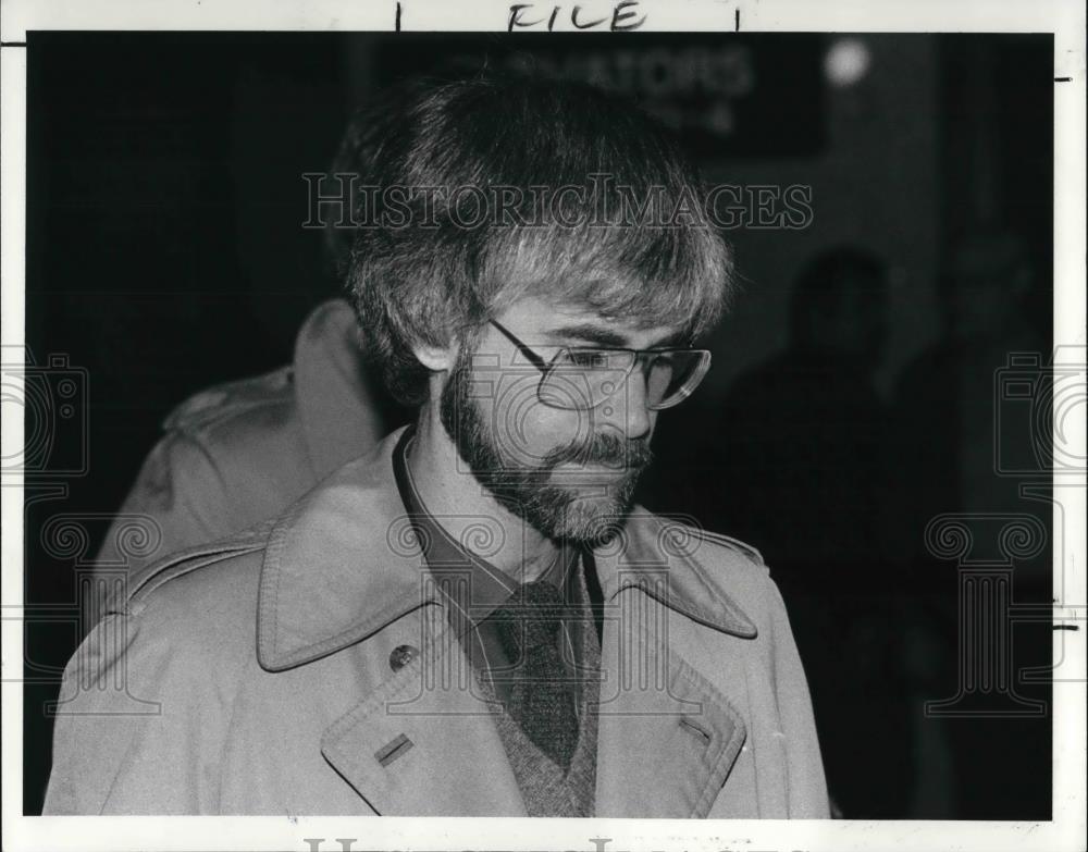 1987 Press Photo Dale H. Madison, RTA Employee charged with destroying files - Historic Images