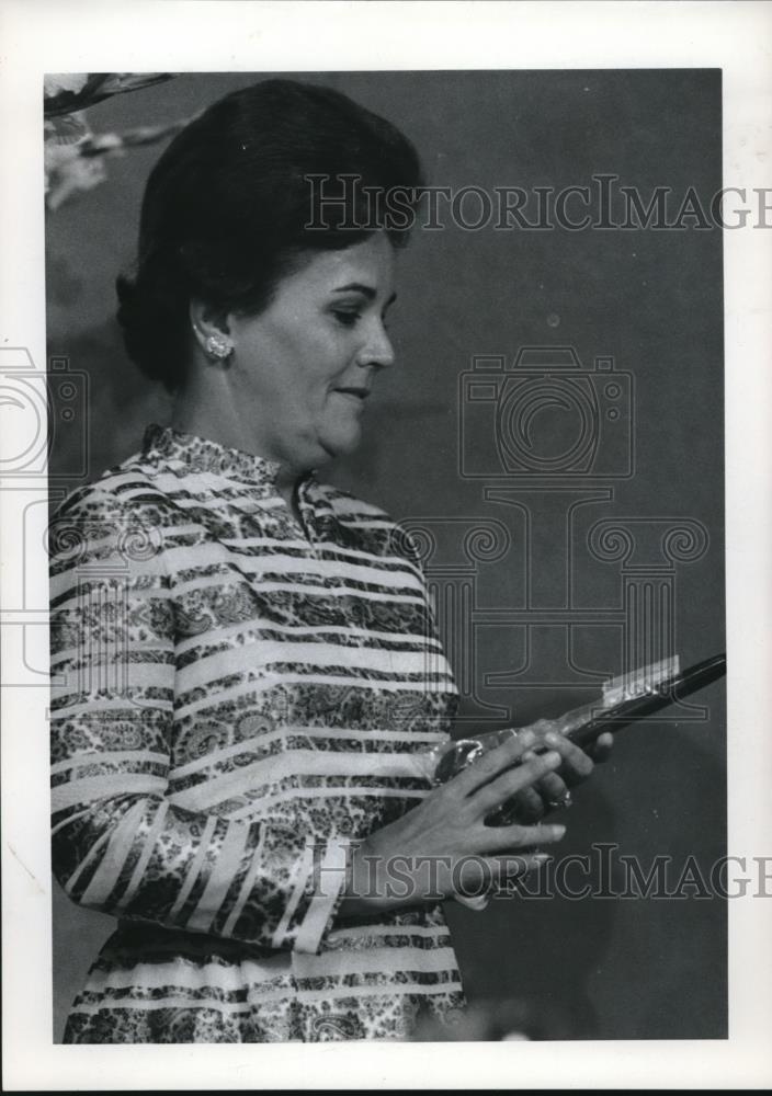 1969 Press Photo Mrs.Judy Agnes in Natl. Assn. of Convention in Portland. - Historic Images