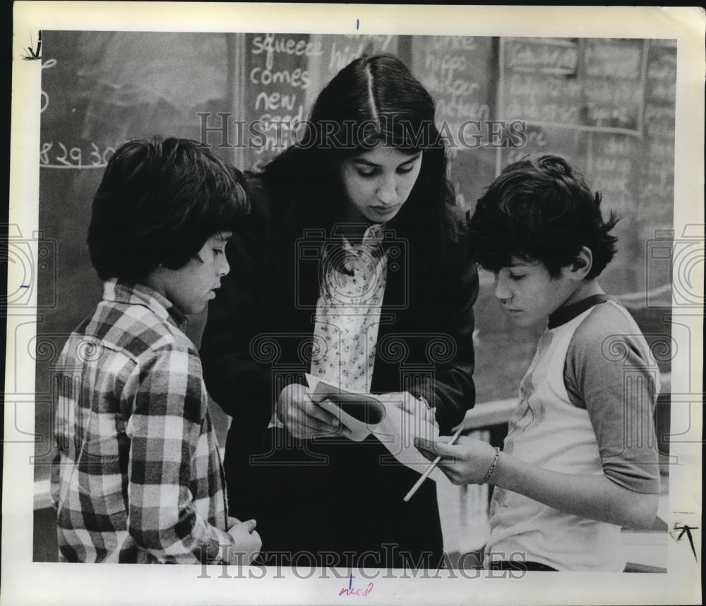 1980 Press Photo Teacher Margarita Boyce - ora03164 - Historic Images