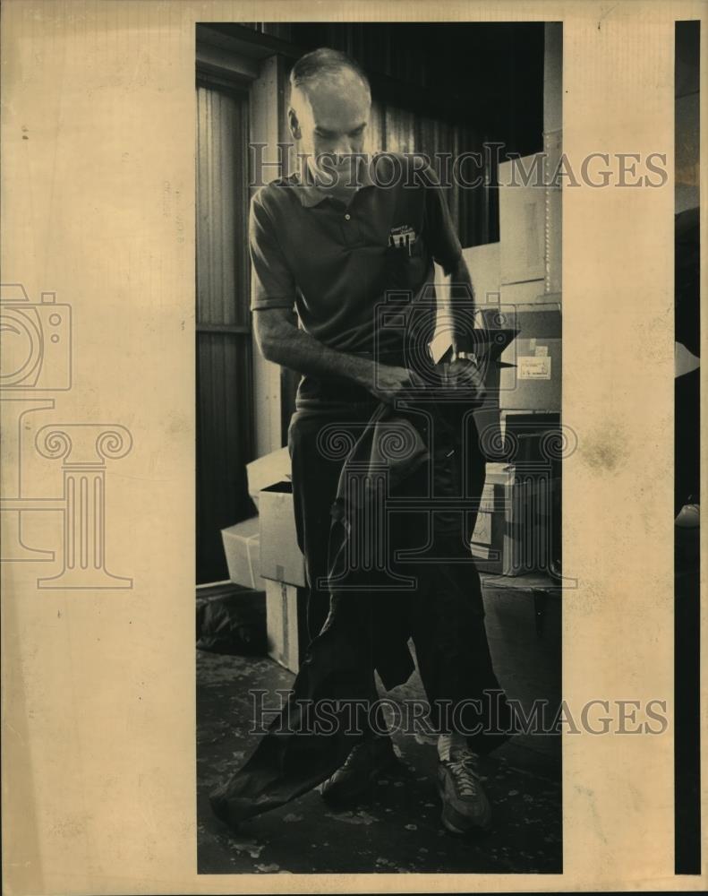 1985 Press Photo Don Hodel Ashland Youth Hostel ora41550 Historic