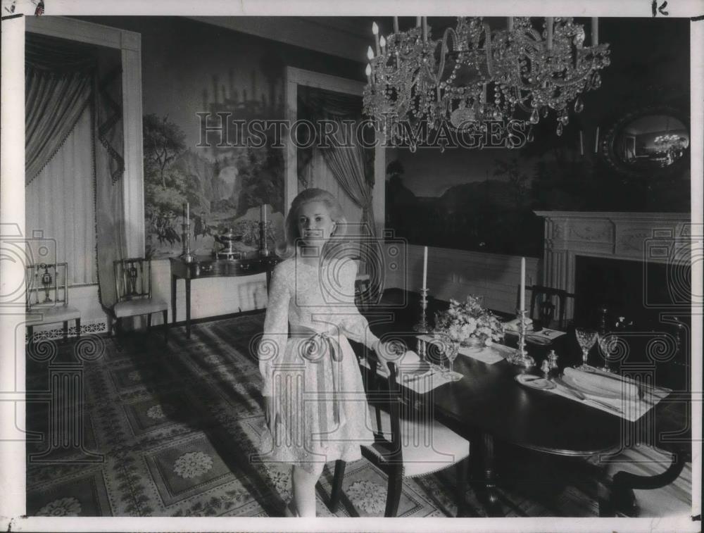 1970 Press Photo Tricia Nixon in 60 Minutes - ora19496 - Historic Images