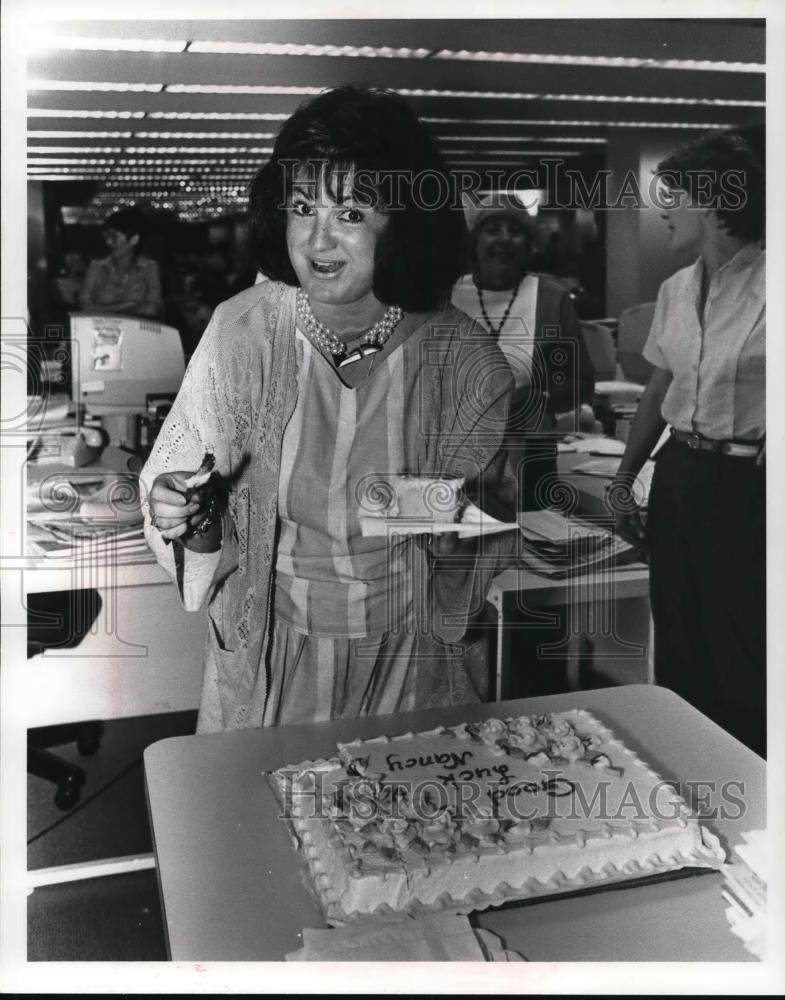 1986 Press Photo Nancy Kersey - Historic Images