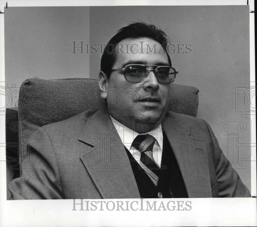 1982 Press Photo James T. McBride - Historic Images