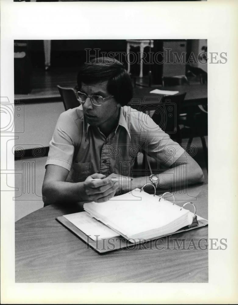 1980 Press Photo Roger Hall, vice chairman of Milwaukie - ora33815 - Historic Images