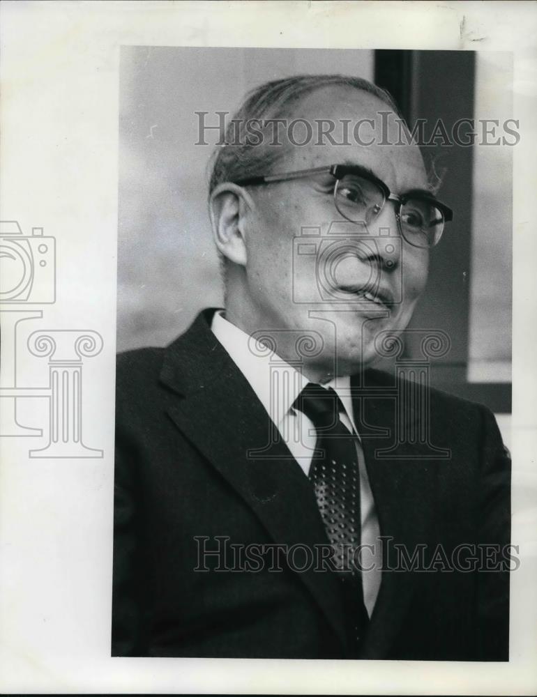 1972 Press Photo Higaki, Masatada, Japanese Consul General - ora34131 - Historic Images