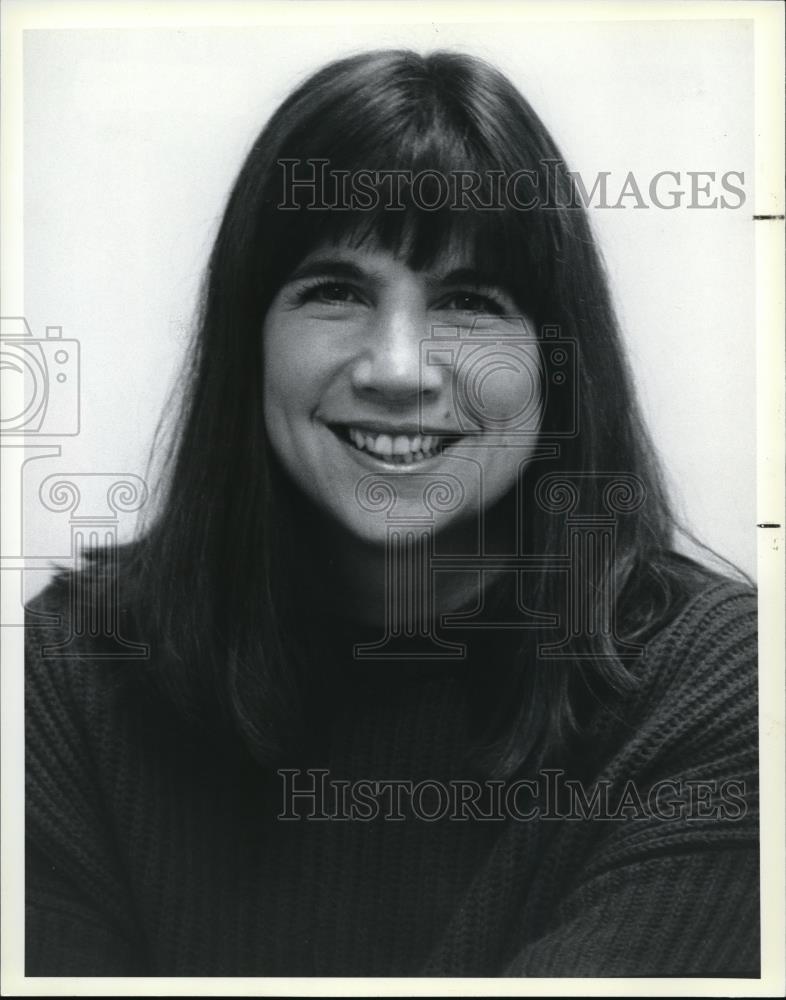 1986 Press Photo Anna Quindlen author - Historic Images